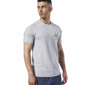 Reebok One Series Training Speedwick T Shirt Herren - Grau - DE 276-ZLB